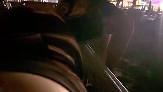 Delivery Girl Shocked by Huge Cock Flash - Grabs It for a Handjob!