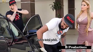 Car Washing Guys Fucks Mistress