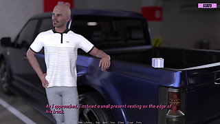 MILF Amber in Her Desire - S3 - Chapter 8 - Part 2: Sneaking Out to Fuck a Bull in the Garage - the Hottest BDSM Scene