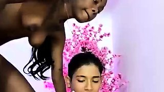 Ebony teen get creampie after squirting and hard pounding li