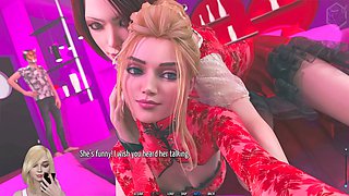 Anime footjob, footjob long feet, 3d