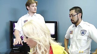 Sammie Spades's blonde smut by Brazzers Exxtra