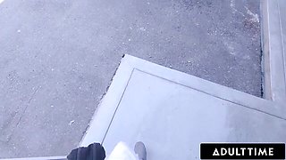 Sarah and Seth's hair pulling action