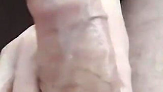 Playing with an Uncircumcised Dick