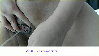 PEE- URINATION- URINE- PEE- PEE FETISH- PEE FETISH- PISS FETISH- PISS FETISH- URINARY FETISH- MASTURBATION- BIG TITS- TURKISH MILF
