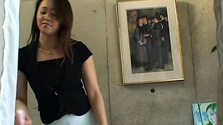 Japanese wife has her regular thrice a week lesbian massage