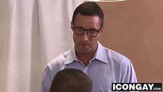 Smoking hot hunks Nick Capra and Asher having a rough sex