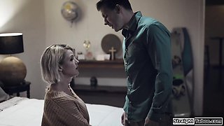 Stepmoms helping hand took a wrong turn