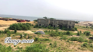 I Meet a Stranger in My Uncompleted Building