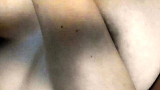 Chubby Brunette Big Boobs Dildo Masturbation