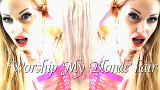 My pretty long blonde hair will mindfuck you and drain you!
