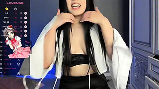 Big cock solo jerking on webcam