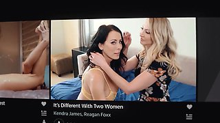 Girlsway - cougar krystal davis watches stepbae Kimmy Kimm in wedding dresses & prays one last fuck