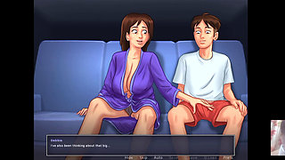 "SUMMER TIME SAGA"NEW UPDATE! MILF STEP-MOM DEBBIE CAUGHT ME JERKING OFF!!