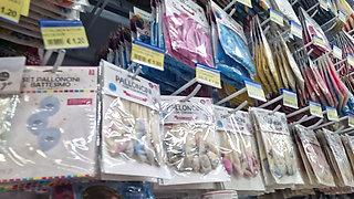 Balloon Shop Tour Admiring Giant Balloons, Shiny Latex & Sensory Teasing