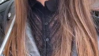 Amateur striptease and Solo masturbation