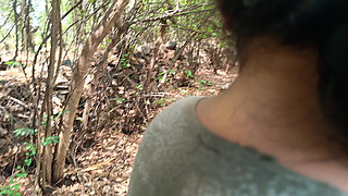 Cute Neck Licking Outdoor Romance