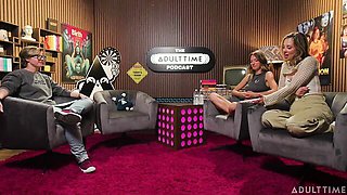 Aphrodisiac Kenna James and Millie Morgan - teen (18+) scene - The Adult Time Podcast