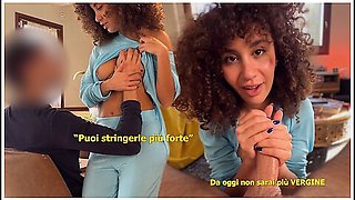 Beatrice Segreti - I Fuck My Virgin Neighbor, I Sucked His Cock And After He Fucked Me, I Was All Wet!!