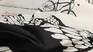 Stepmom Has Sex Under the Covers with Her Stupid Stepson