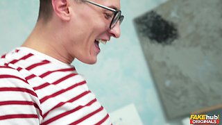 Stunning temptress Stacy Cruz crazy sex scene