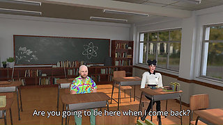 Sexy and Innocent Professor Fucked by an Old Man's Cock and Turned Into His Personal Slut