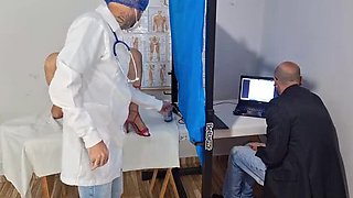 Redhead Wife Gets Pregnant After Cheating With Doctor During Ultrasound Exam