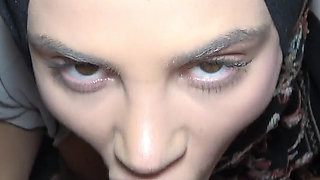 Muslim Hijabi Babe's Secret Sex with Stepbrother