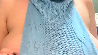 Close up cock jerking solo