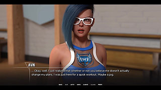 Taboo University 107 - Big Ass Emo Athletic Girl Is Angry with Me