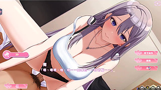 Hentai Game - Happiness Double Room - Elegant Silver Milf Rocks Cowgirl, Moans Hard Doggystyle - Free Mode