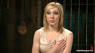 Gorgeous 20 Year Old Blonde Fucked and Degraded