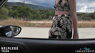 She Needed a Ride to Her House I Was Rubbing Her Pussy on the Way!
