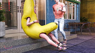 Breeze of Passion 15 Summer Wore the Banana Suite for the Ad Campaign