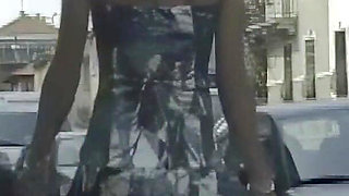 Horny Girl Masturbates in the Office