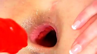 Russian legal age teenager gaping (gape compilation part 2)