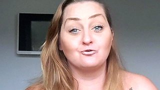 Big boobs milf masturbates with her dildo