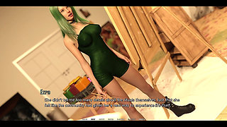 Taboo University - Green Haired Feminist Begs Me to Skull Fuck Her with My Big White Cock