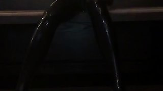 Amateur striptease and Solo masturbation