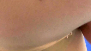 My Wife Flashing Tits in Subway Metro & an Unknown Man Cum on Her Boobs