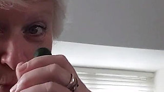 Ooooh! with a Cucumber!