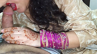 Desi Father-in-law and Daughter-in-law Bedroom Romance Fucking First Time with Dirty Talk