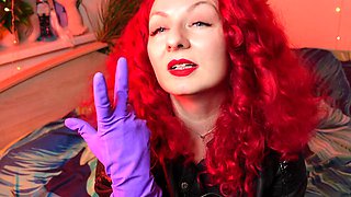 Arya Granders Kinky ASMR Latex Gloves Rubbing