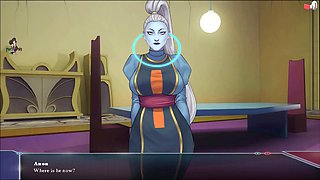 Bulma from Dragon Ball GT gets her tits drilled in public by aliens