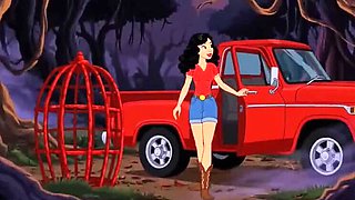 Halloween Hentai Sex: Crazy Fucking at Crystal Lake Camp with Octopussy