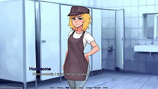 This cute femboy gave me a deep throat session at Hazelnut Cafe