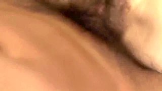 Blindfolded Tied Asian Brunette With Hairy Cunt Has 3some