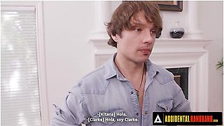 Wild Gangbang With Sexy Busty Stripper Kitana Montana Spanish Subtitles