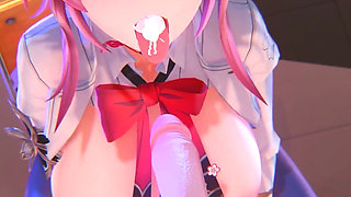 Honkai Star Rail - Evanescia Classroom Sex Play - 3D Hentai Animations