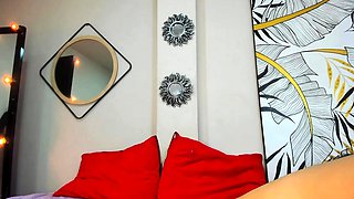 Jerking a big cock in close up